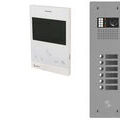 Kit visiophone collectif avec 6 &eacute;crans 1 rang&eacute;e GOLMAR G2+