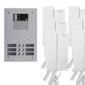 Kit visiophone collectif avec 6 &eacute;crans 2 rang&eacute;es GOLMAR G2+