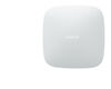 Centrale AJAX HUB2 PLUS (GSM + Ethernet + Wi-Fi) blanche, avec fonction lev&eacute;e de doute