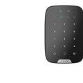 Clavier &agrave; code AJAX tactile sans fil avec lecteur de badge, noir