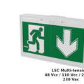Luminaire sur Source Centrale &eacute;vacuation IP44 Multitensions Zemper Toledo