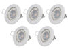 bis-electric Lot de 5 spot LED GU10 blanc 5W 4000K