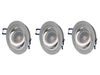 bis-electric Lot spot orientable argent 3000K