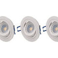 bis-electric Lot spot orientable blanc 4000K