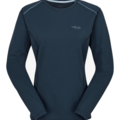 T-Shirt de Rando Rab Force Manches Longues Femme, XS