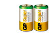 GP Batteries Pile alcaline LR14 - 1.5V (pack de 2)