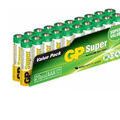 Piles, batteries sur Seyssins : GP Batteries Pile alcaline AAA / LR3 - 1.5V (pack de 20)