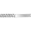 Gourmettes sur Artemare : Gourmette en argent maille serr&eacute;e largeur 7mm et longueur 20cm