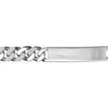 Gourmettes sur Artemare : Gourmette en argent maille serr&eacute;e largeur 9mm et longueur 21cm