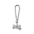 Porte-clef en argent moto de route Artemare