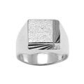 Chevali&egrave;res sur Artemare : Chevali&egrave;re en argent plateau carr&eacute; diamant&eacute; et stri&eacute; en biais sur 2 bords cons&eacute;cutifs