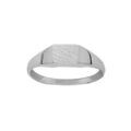 Chevali&egrave;re en argent plateau carr&eacute; 7X5mm Artemare