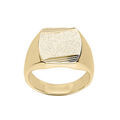 Chevali&egrave;res sur Artemare : Chevali&egrave;re en vermeil plateau tonneau 16mm X 14mm diamant&eacute; et stri&eacute; sur 2 angles