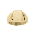 Chevali&egrave;res sur Artemare : Chevali&egrave;re en vermeil plateau tonneau 13mm X 10mm