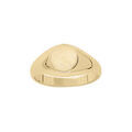 Chevali&egrave;res sur Artemare : Chevali&egrave;re en vermeil plateau ovale 10mm X 8mm