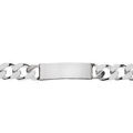 Gourmette en argent maille serr&eacute;e largeur 14mm et longueur 23cm Artemare