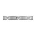 Bracelets sur Artemare : Bracelet en acier alternance de maillons lisses et de petites barrettes lisses arrondies - longueur 19cm