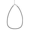 Colliers sur Artemare : Cordon en caoutchouc et fermoir en acier - longueur 50cm + 5cm de rallonge