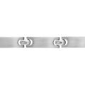 Bracelets sur Artemare : Bracelet junior en acier maillons lisses - longueur 16cm