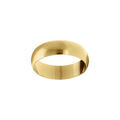 Alliance demi-jonc en vermeil 6mm Artemare