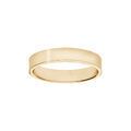 Alliances sur Artemare : Alliance ruban en vermeil 4mm