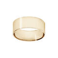 Alliances sur Artemare : Alliance ruban en vermeil 8mm