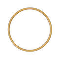Bracelets sur Artemare : Bracelet jonc en plaqu&eacute; or diam&egrave;tre 65mm