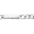 Gourmettes sur Artemare : Gourmette en acier maille 1+3 largeur 11mm et longueur 22cm
