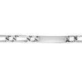 Gourmettes sur Artemare : Gourmette en acier maille 1+1 largeur 9mm et longueur 21cm