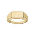 Chevali&egrave;re en vermeil plateau rectangulaire 6mm X 11mm Artemare