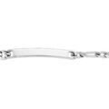 Gourmette en acier maille 1+1 largeur 5mm et longueur 18cm Artemare
