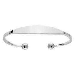 Bracelet esclave en argent tout petit mod&egrave;le
