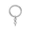 Syst&egrave;me de porte-clef en argent