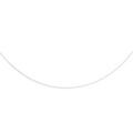Collier fil en nylon et fermoir en argent - longueur 42cm Artemare
