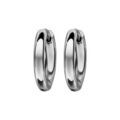 Boucles d'oreille sur Artemare : Cr&eacute;oles en acier articul&eacute;es fil lisse 3mm et diam&egrave;tre ext 15 mm