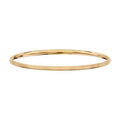 Bracelets sur Artemare : Bracelet demi-jonc en acier et PVD jaune fil lisse 60mm