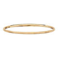 Bracelets sur Artemare : Bracelet demi-jonc en acier et PVD jaune fil lisse 65mm