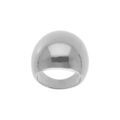 Bagues sur Artemare : Bague en acier gros jonc bomb&eacute; lisse