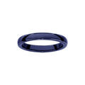 Alliances sur Artemare : Alliance demi-jonc 3mm c&eacute;ramique bleu fonc&eacute;