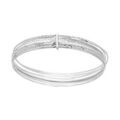 Bracelets sur Artemare : Bracelet semainier en argent rhodi&eacute; longueur 65mm