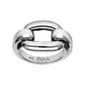 Bague Elix&eacute;s en argent rhodi&eacute; boucle