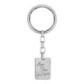 Porte clef en acier plaque G.I "mon papa je t'aime" Artemare