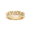 Bagues sur Artemare : Bague en vermeil motif triskel entrelac&eacute; largeur 6mm
