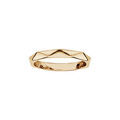 Alliances sur Artemare : Bague en vermeil forme g&eacute;ometrique lisse