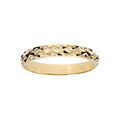 Alliance en plaqu&eacute; or diamant&eacute;e largeur 3mm