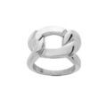 Bague en acier grosse maille lisse Artemare