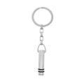 Porte clef en acier "porte poudre" avec tube d&eacute;vissable Artemare