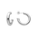 Cr&eacute;oles en acier tube lisse 5mm 25 mm de diam&egrave;tre, fermoir poussette