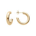 Cr&eacute;oles en acier et PVD jaune tube lissetube 5mm 25 mm de diam&egrave;tre, fermoir poussette Artemare