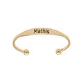 Bracelets sur Artemare : Bracelet jonc en plaqu&eacute; or esclave - petit mod&egrave;le 51 mm de diam&egrave;tre